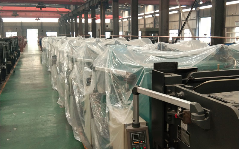 Anhui Aoxuan Heavy Industry Machine Co., Ltd. linha de produção do fabricante